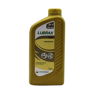 ACEITE 75W90 SEMI SINTETICO LUBRAX GOLD MULTIGRADO TRANSMISION API GL-4 GL-5