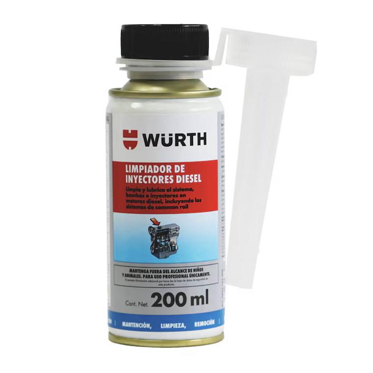 LIMPIADOR INYECTORES DIESEL LWD  WURTH 200ML  1