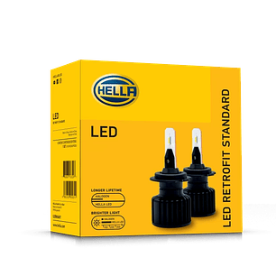 AMPOLLETA H7 LED HELLA 12 VOLT PAR
