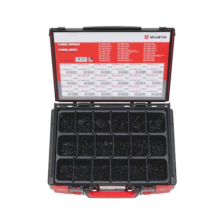 CAJA ORING PULGADAS WURTH 1050 PZ 1