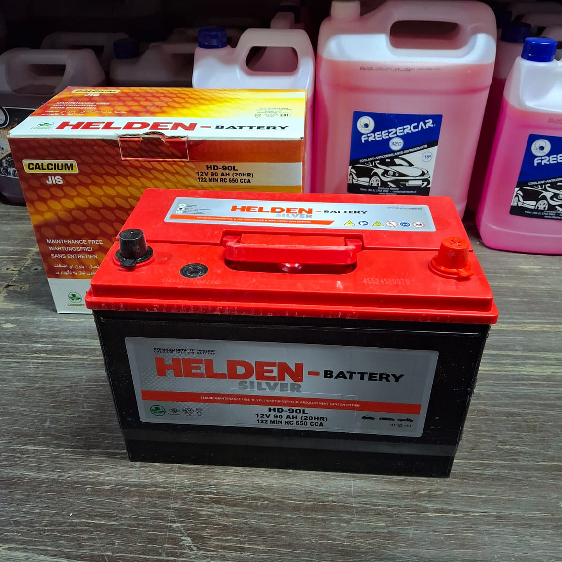 BATERIA HELDEN 12V 100AH 900 CCA CAJA BAJA 1
