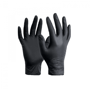 GUANTE DESECHABLE NITRILO NEGRO x100