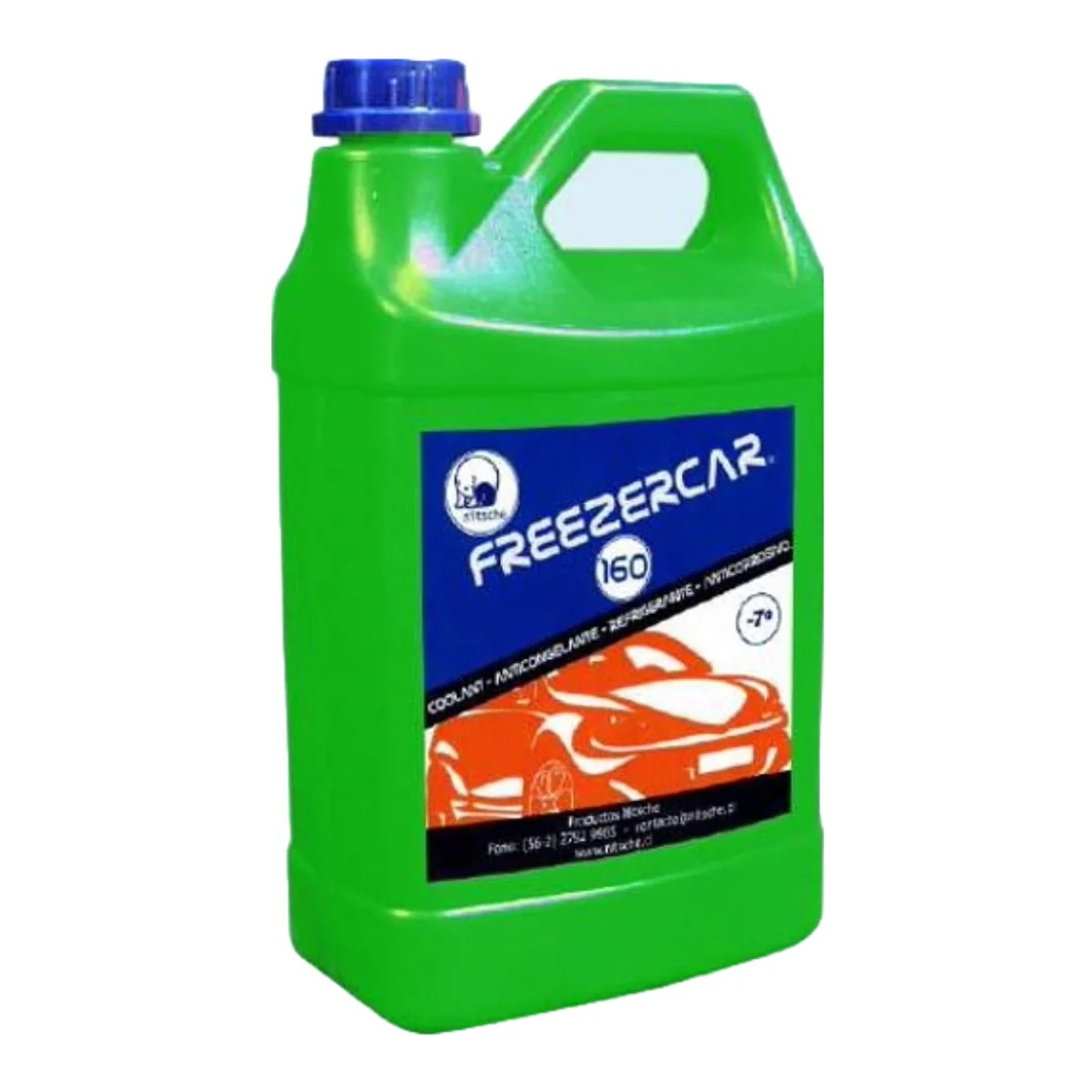 COOLANT 50/50 VERDE  FREEZERCAR 4LTS 1