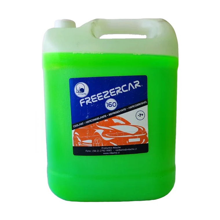 REFRIGERANTE 70/30 VERDE  FREEZERCAR 10 LTS 1