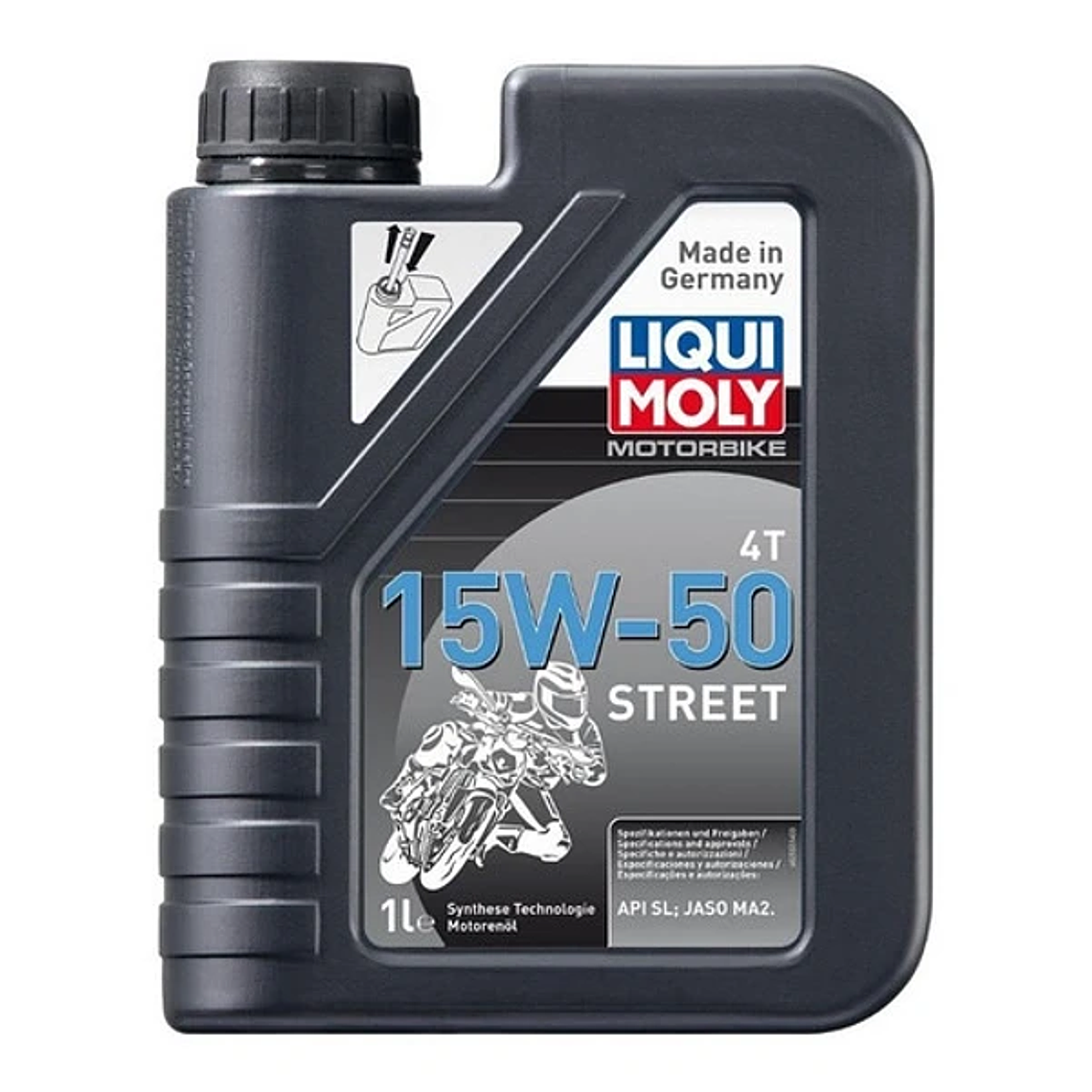 ACEITE  15W50 LIQUI MOLY MOTO 4T 1