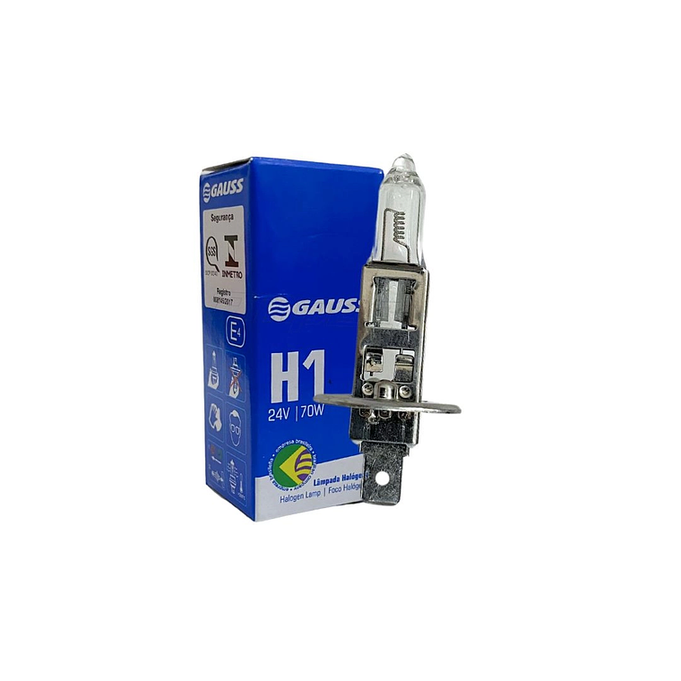 AMPOLLETA HALOGENA GAUSS H1 24V 1