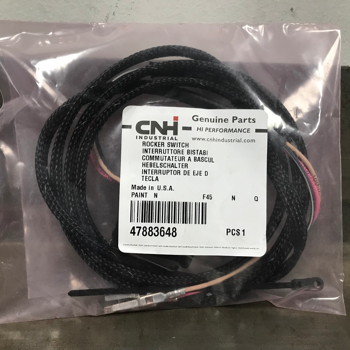 INTERRUPTOR TERCERA FUNCION MINICARGADOR CNH / 47883648 1