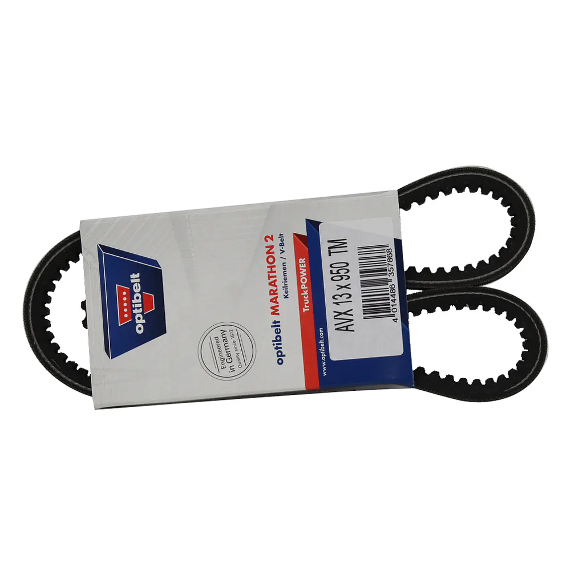 CORREA ALTERNADOR OPTIBELT V 13X950 1