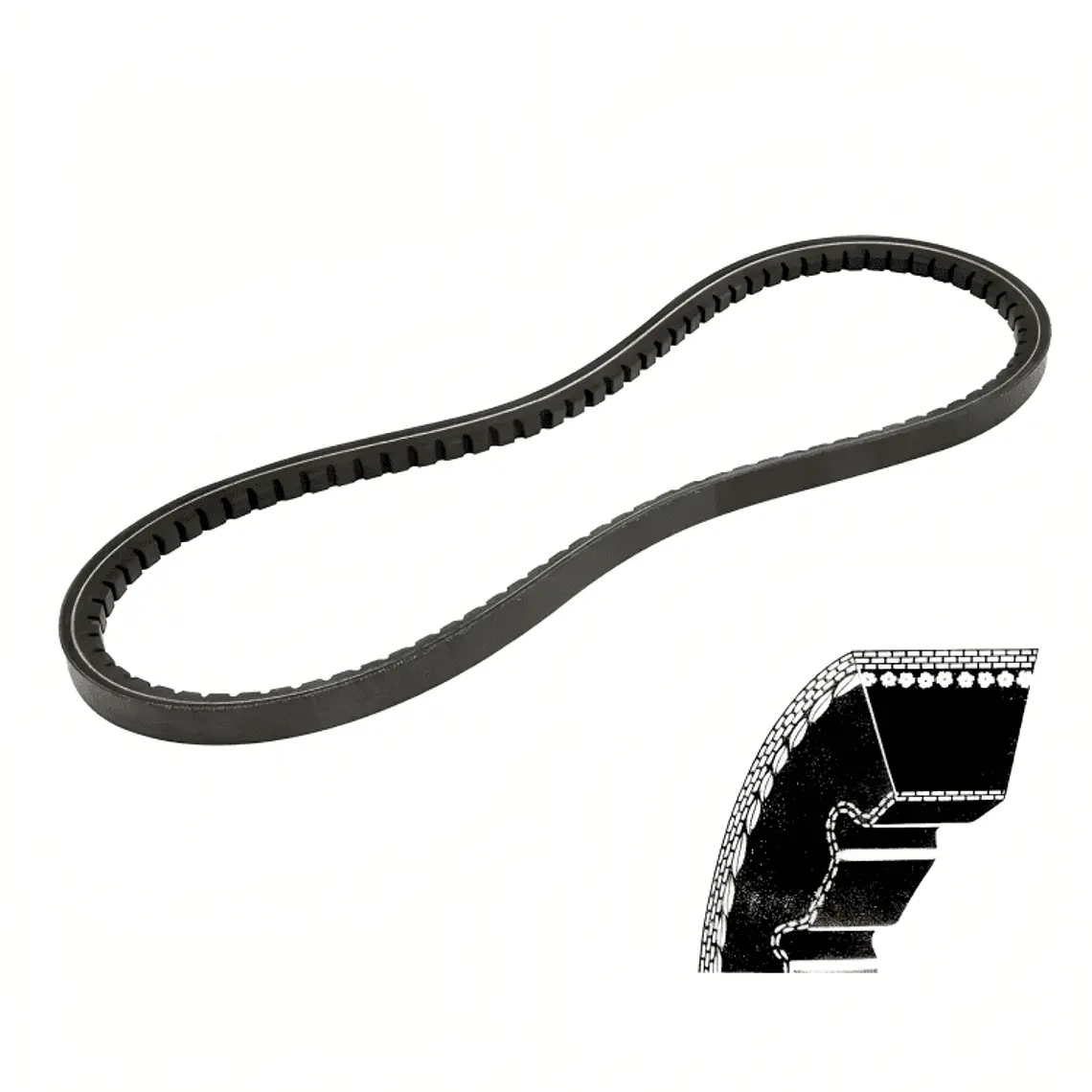 CORREA A/C OPTIBELT V 13X975 1