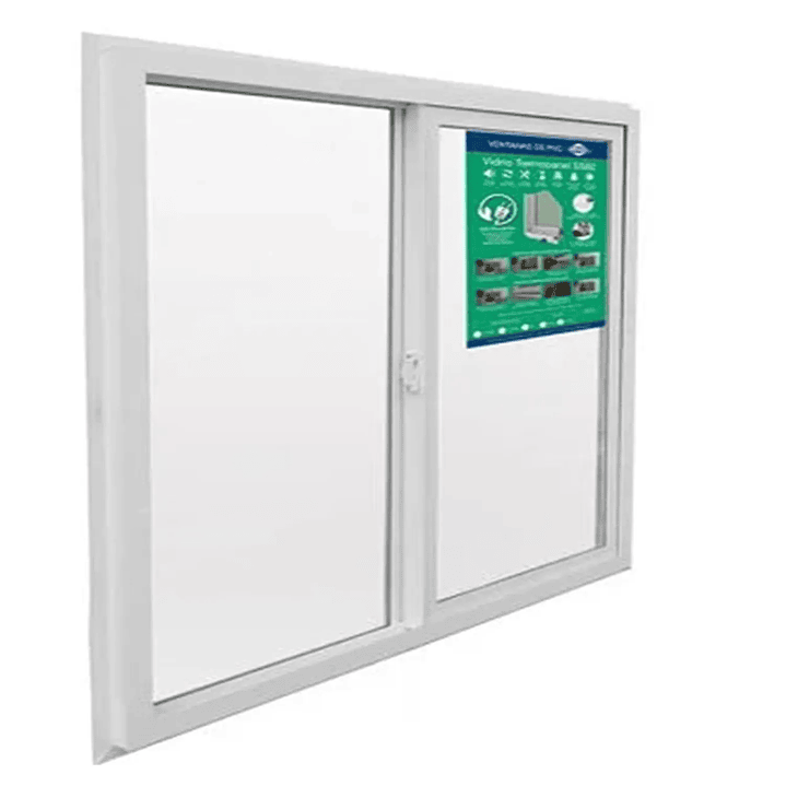 Ventana Corredera PVC Termopanel 100X100cm 1
