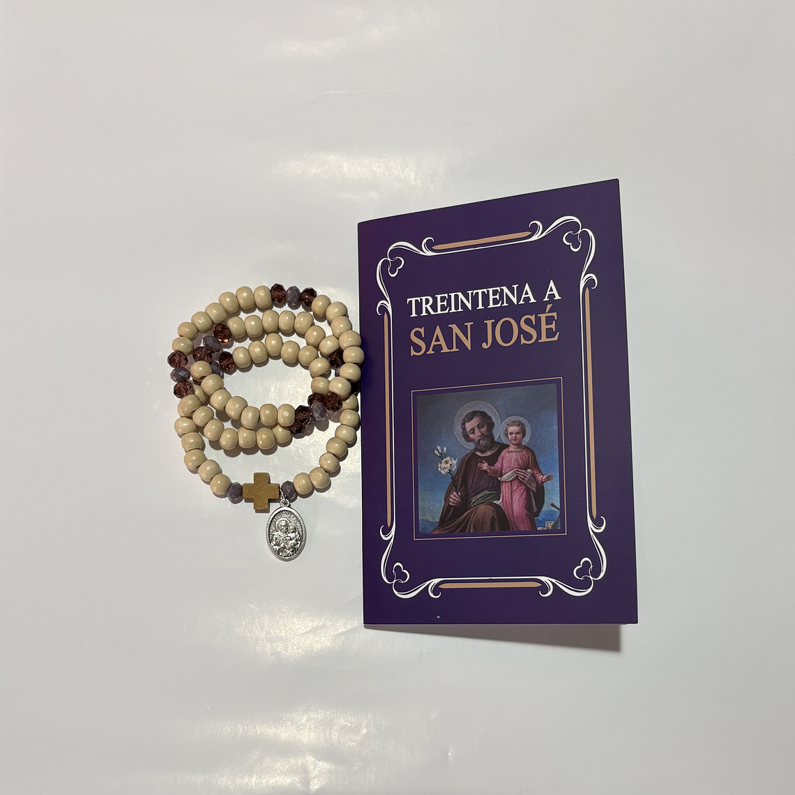 Kit: Libro Treitena a San José + Rosario 2