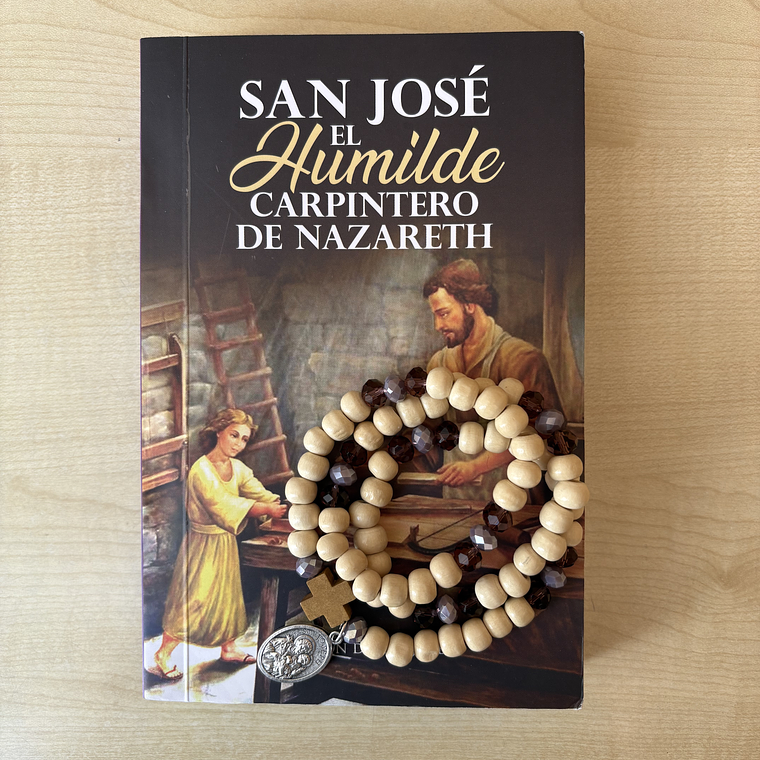 Kit: Libro San José el Humilde Carpintero de Nazareth + Rosario 1