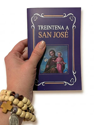 Kit: Libro Treitena a San José + Rosario de San José