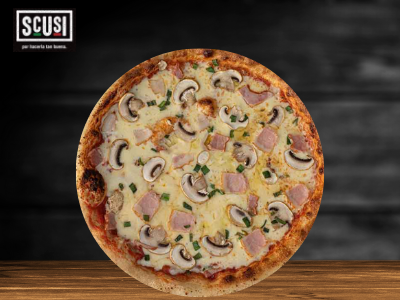 Pizza Parisina Scusi