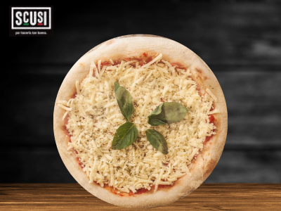 Pizza Margarita (4 Porciones)