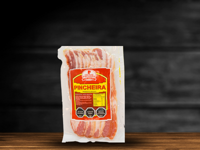 TOCINO PANCETA AHUMADO LAMINADO AL VACIO - Venta por kilo - a pedido - pack 250 Grs.
