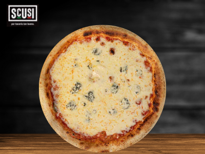 Pizza Formaggi Scusi