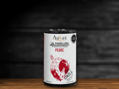 Sal | Parrillera | Pebre | Aukas | Tubo