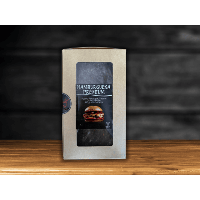 Hamburguesa Premium Meat Deli 185 g