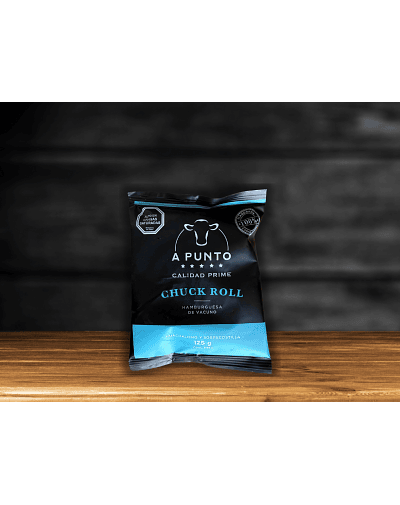 Hamburguesa A Punto Chuck Roll, 125 g