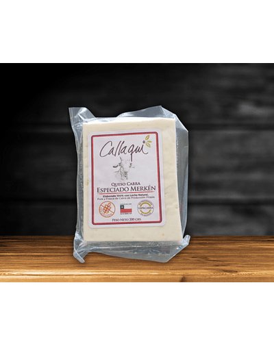 CALLAQUI QUESO DE CABRA ESPECIADO MERKÉN