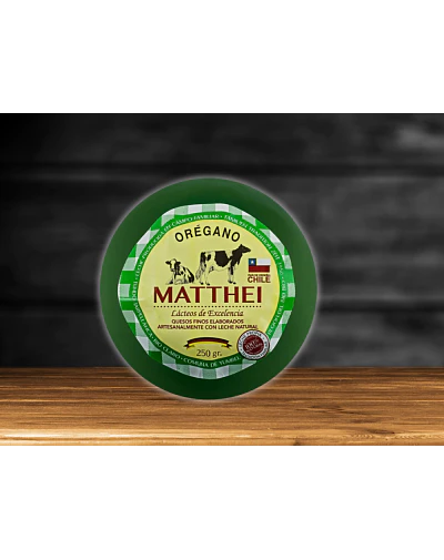 Queso Especiado Orégano | MATTHEI 