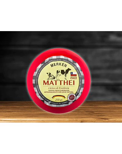 Queso Especiado Merkén | MATTHEI 