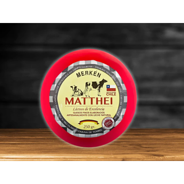 Queso Especiado Merkén | MATTHEI 