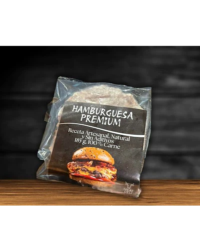 Hamburguesa Premium Meat Deli 185grs
