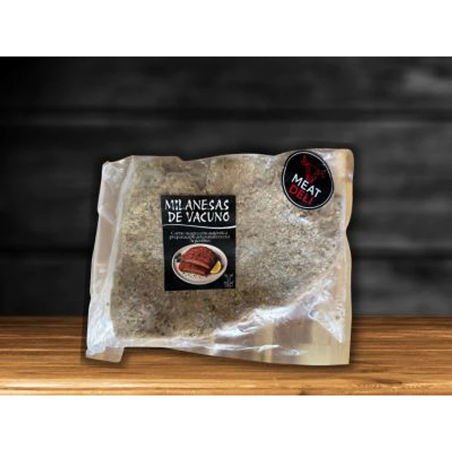Milanesa de Vacuno Meat Deli 600gr