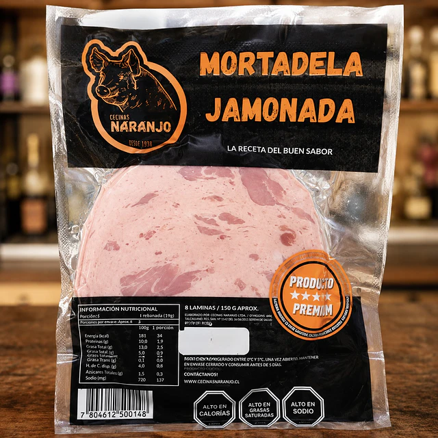 Mortadela Jamonada 100 gr