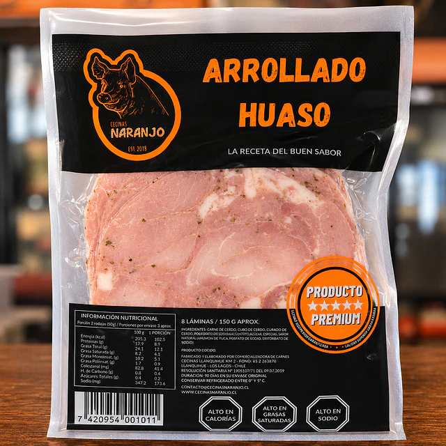 Arrollado Huaso 100 gr