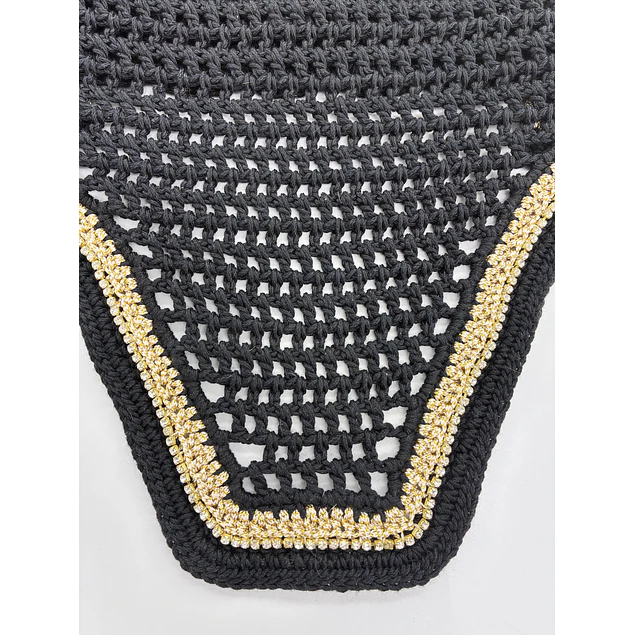 Batman Bonnet Gold Trim