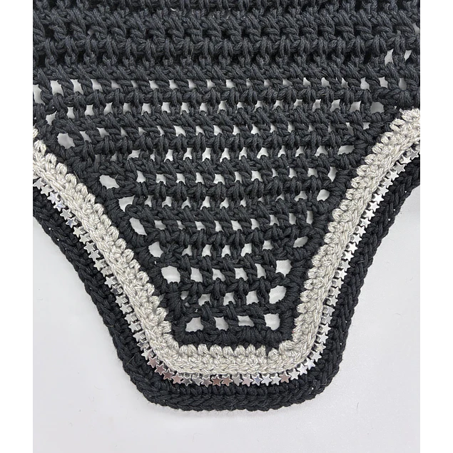 Soundproof Pony Bonnet Silver Stars