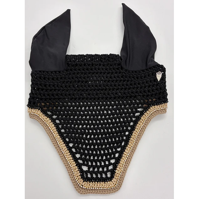 Black With Gold Sparkles