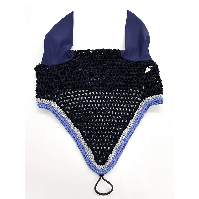 Navy Tie Down French Blue Trim