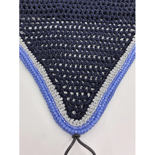 Navy Tie Down French Blue Trim