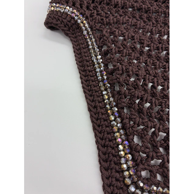 Chocolate Square Brown Crystals