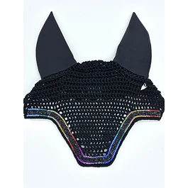 Rainbow Ombré Crystal Bonnet