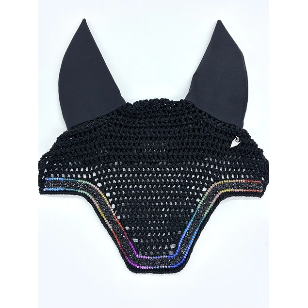 Rainbow Ombré Crystal Bonnet