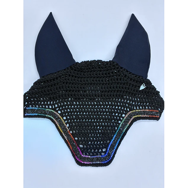 Rainbow Ombré Crystal Bonnet