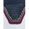 Soundproof Burgundy and Gold Sparkles