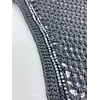 Charcoal Tie Down Silver Stars