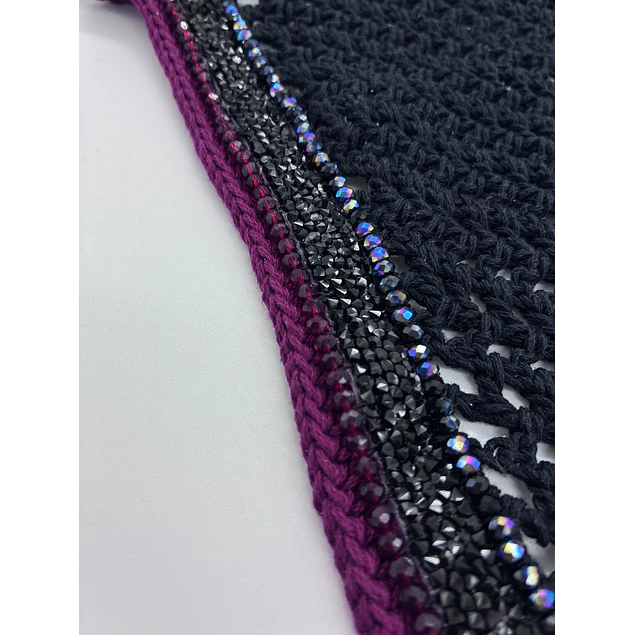 Soundproof Tie Down Burgundy Crystals