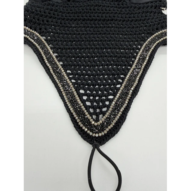 Tie Down with Smokey Quartz and Black Crystals