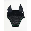 Black Rhinestone With Emerald Green Sparkle