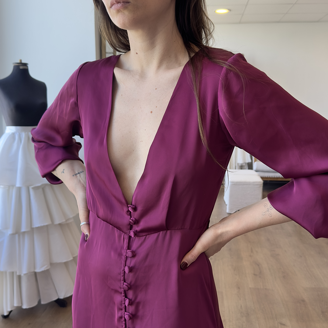 Vestido Connie Vino 1