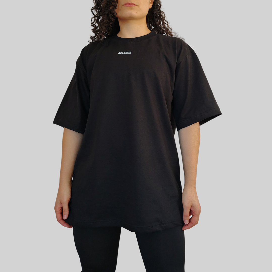 Polera Oversize Negro 2