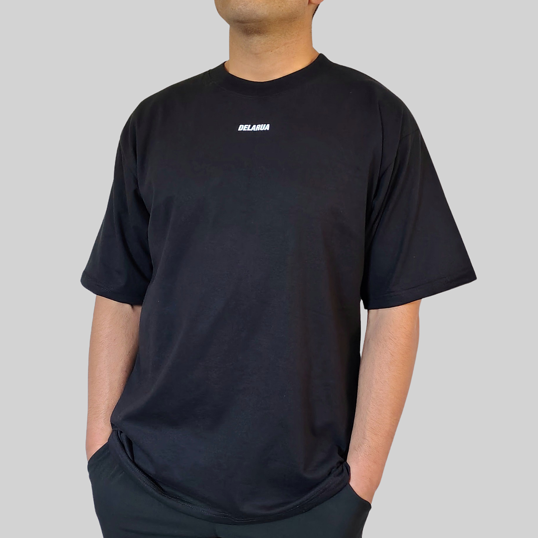 Polera Oversize Negro 1