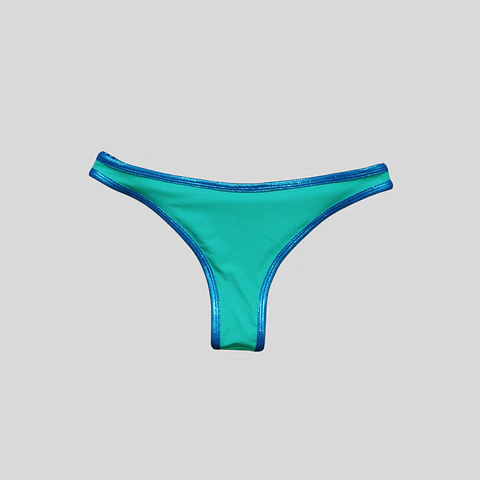 Bottom Rex verde azul brillos 